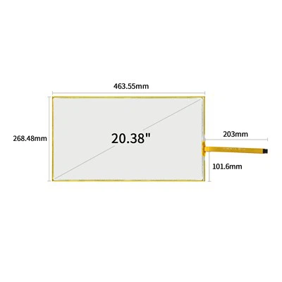 20,38 colio 3M jutiklinis ekranas SCT3250 98-0003-4250-5
